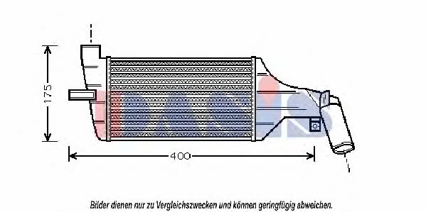 Dasis 157009N Chłodnica powietrza doładowującego (intercooler) 157009N: Dobra cena w Polsce na 2407.PL - Kup Teraz!