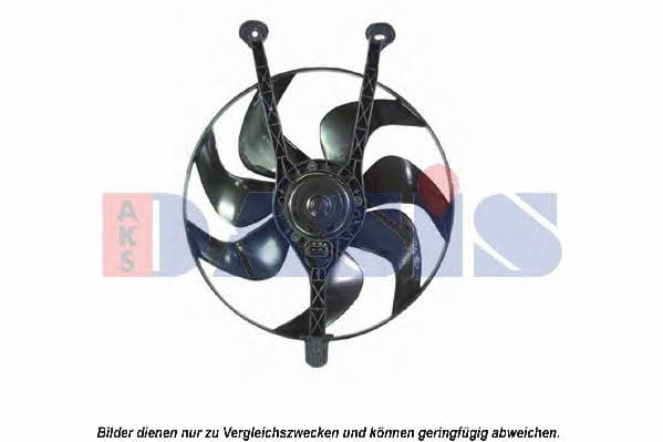 Dasis 158035N Hub, engine cooling fan wheel 158035N: Buy near me in Poland at 2407.PL - Good price!
