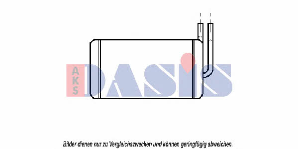 Dasis 159140N Heat exchanger, interior heating 159140N: Buy near me at 2407.PL in Poland at an Affordable price!