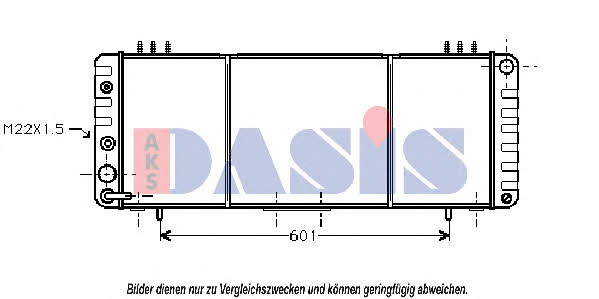 Dasis 520580N Chłodnica, układ chłodzenia silnika 520580N: Atrakcyjna cena w Polsce na 2407.PL - Zamów teraz!