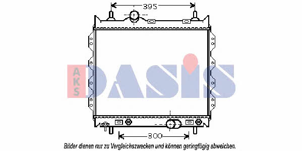 Dasis 520760N Радіатор охолодження двигуна 520760N: Купити у Польщі - Добра ціна на 2407.PL!