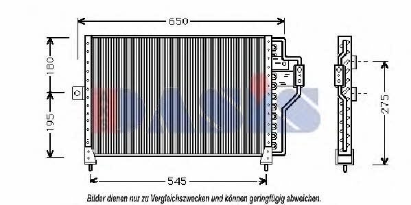 Dasis 522020N Радиатор кондиционера (Конденсатор) 522020N: Отличная цена - Купить в Польше на 2407.PL!
