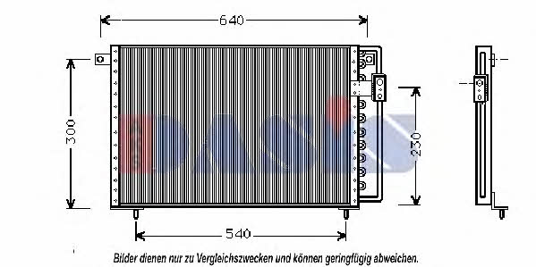 Dasis 522022N Радиатор кондиционера (Конденсатор) 522022N: Отличная цена - Купить в Польше на 2407.PL!