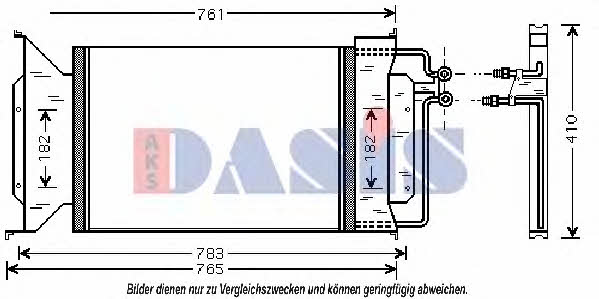 Dasis 522035N Радиатор кондиционера (Конденсатор) 522035N: Отличная цена - Купить в Польше на 2407.PL!