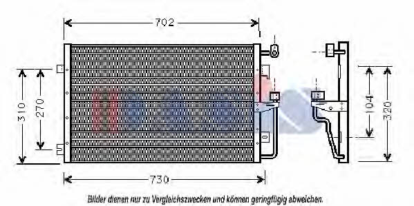 Dasis 522038N Радиатор кондиционера (Конденсатор) 522038N: Отличная цена - Купить в Польше на 2407.PL!