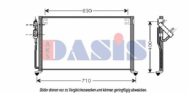 Dasis 522046N Радиатор кондиционера (Конденсатор) 522046N: Отличная цена - Купить в Польше на 2407.PL!