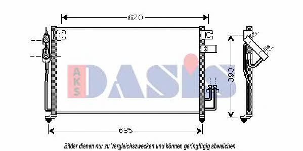 Dasis 522047N Радиатор кондиционера (Конденсатор) 522047N: Отличная цена - Купить в Польше на 2407.PL!