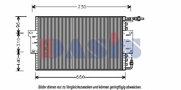 Dasis 522080N Радиатор кондиционера (Конденсатор) 522080N: Отличная цена - Купить в Польше на 2407.PL!