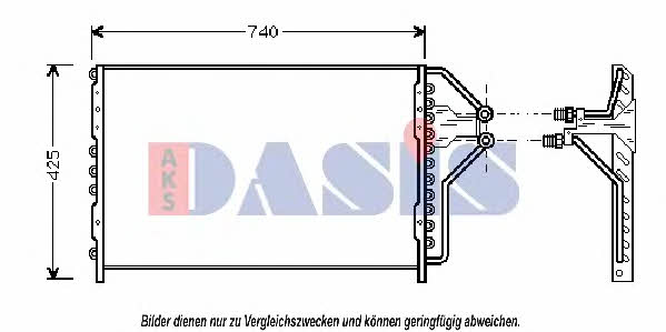 Dasis 522090N Радиатор кондиционера (Конденсатор) 522090N: Отличная цена - Купить в Польше на 2407.PL!