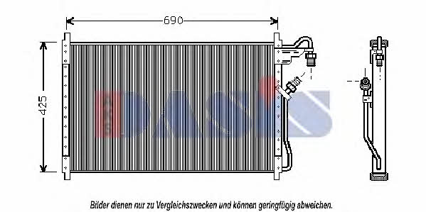 Dasis 522120N Радиатор кондиционера (Конденсатор) 522120N: Отличная цена - Купить в Польше на 2407.PL!