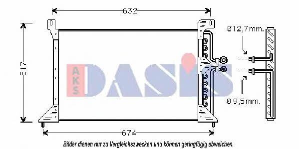 Dasis 522270N Радиатор кондиционера (Конденсатор) 522270N: Отличная цена - Купить в Польше на 2407.PL!