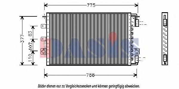 Dasis 522670N Радиатор кондиционера (Конденсатор) 522670N: Отличная цена - Купить в Польше на 2407.PL!