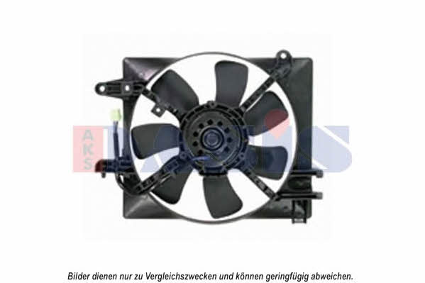 Dasis 528008N Вентилятор радиатора охлаждения 528008N: Отличная цена - Купить в Польше на 2407.PL!