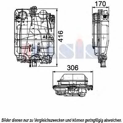 Dasis 404000N Expansion tank 404000N: Buy near me in Poland at 2407.PL - Good price!