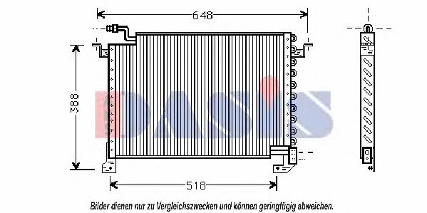 Dasis 112170N Радиатор кондиционера (Конденсатор) 112170N: Отличная цена - Купить в Польше на 2407.PL!