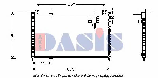 Dasis 112310N Радиатор кондиционера (Конденсатор) 112310N: Отличная цена - Купить в Польше на 2407.PL!