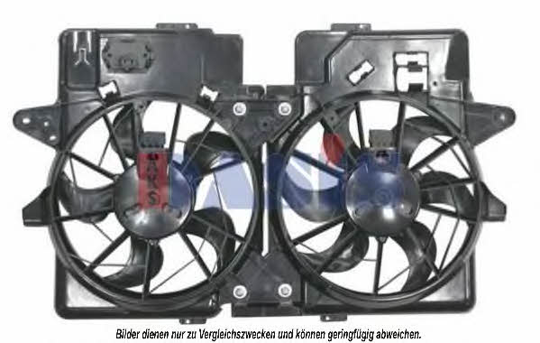 Dasis 118000N Hub, engine cooling fan wheel 118000N: Buy near me at 2407.PL in Poland at an Affordable price!