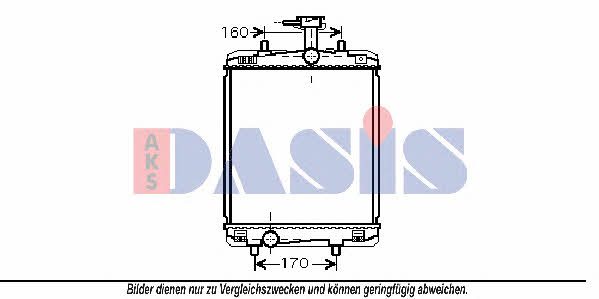 Dasis 160093N Chłodnica, układ chłodzenia silnika 160093N: Atrakcyjna cena w Polsce na 2407.PL - Zamów teraz!