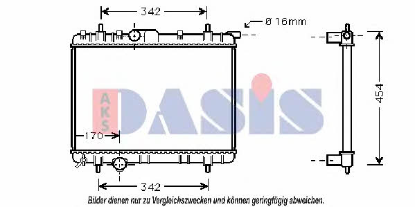 Dasis 160098N Chłodnica, układ chłodzenia silnika 160098N: Dobra cena w Polsce na 2407.PL - Kup Teraz!