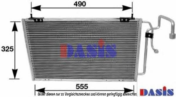 Dasis 162210N Радиатор кондиционера (Конденсатор) 162210N: Купить в Польше - Отличная цена на 2407.PL!