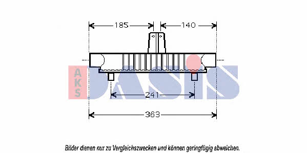 Dasis 166003N Oil cooler 166003N: Buy near me in Poland at 2407.PL - Good price!