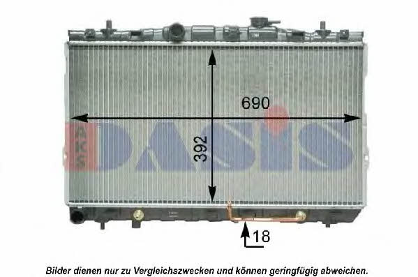 Dasis 560051N Chłodnica, układ chłodzenia silnika 560051N: Dobra cena w Polsce na 2407.PL - Kup Teraz!