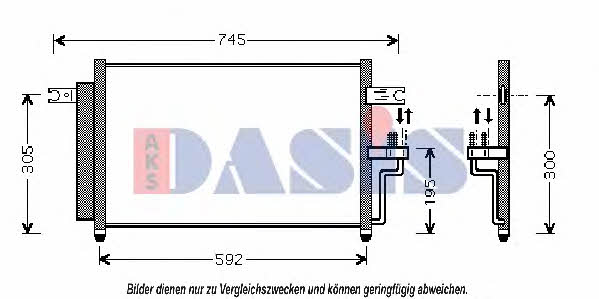 Dasis 562003N Радиатор кондиционера (Конденсатор) 562003N: Отличная цена - Купить в Польше на 2407.PL!