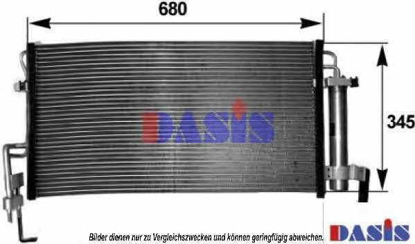 Dasis 562005N Радиатор кондиционера (Конденсатор) 562005N: Купить в Польше - Отличная цена на 2407.PL!