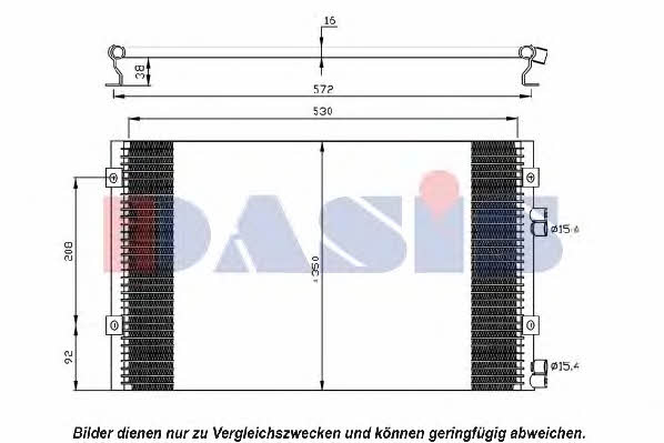 Dasis 122022N Радиатор кондиционера (Конденсатор) 122022N: Отличная цена - Купить в Польше на 2407.PL!