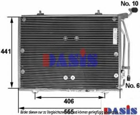 Dasis 123340N Радиатор кондиционера (Конденсатор) 123340N: Отличная цена - Купить в Польше на 2407.PL!