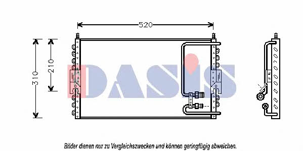 Dasis 172030N Радиатор кондиционера (Конденсатор) 172030N: Отличная цена - Купить в Польше на 2407.PL!
