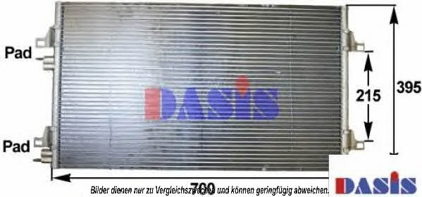 Dasis 182002N Радиатор кондиционера (Конденсатор) 182002N: Купить в Польше - Отличная цена на 2407.PL!