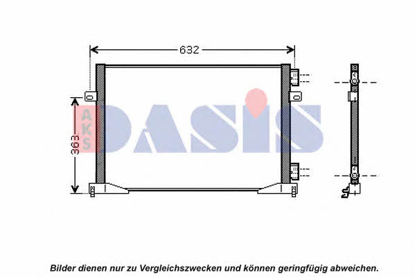 Dasis 182045N Радиатор кондиционера (Конденсатор) 182045N: Отличная цена - Купить в Польше на 2407.PL!