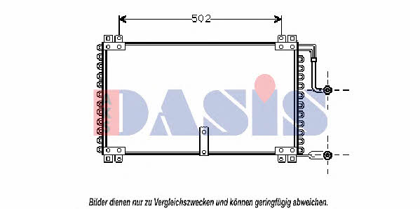 Dasis 182060N Радиатор кондиционера (Конденсатор) 182060N: Отличная цена - Купить в Польше на 2407.PL!