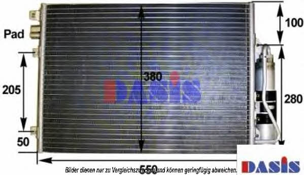Dasis 182490N Радиатор кондиционера (Конденсатор) 182490N: Отличная цена - Купить в Польше на 2407.PL!