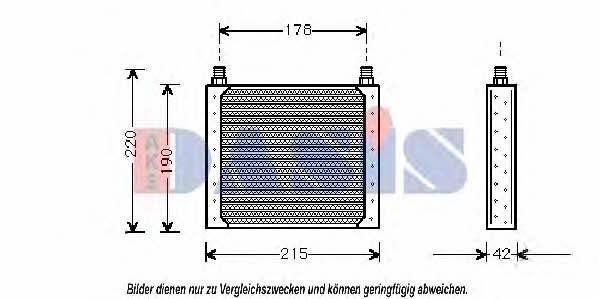 Dasis 186100N Радиатор масляный 186100N: Отличная цена - Купить в Польше на 2407.PL!