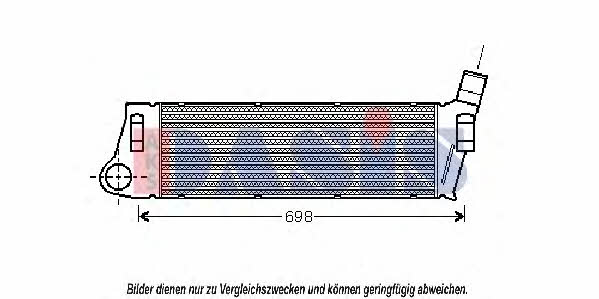 Dasis 187006N Intercooler, charger 187006N: Buy near me in Poland at 2407.PL - Good price!