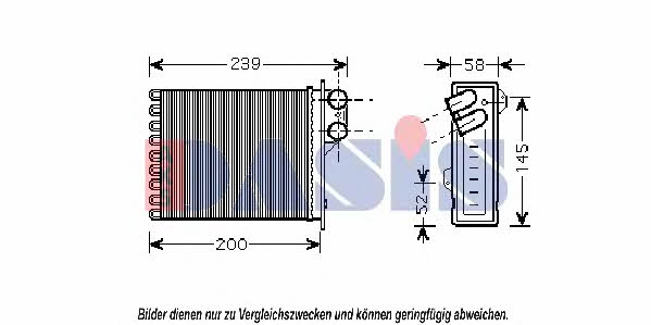 Dasis 189002N Радиатор отопителя салона 189002N: Отличная цена - Купить в Польше на 2407.PL!