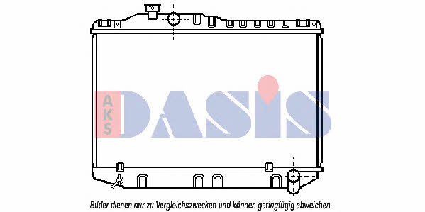 Dasis 210052N Radiator, engine cooling 210052N: Buy near me in Poland at 2407.PL - Good price!
