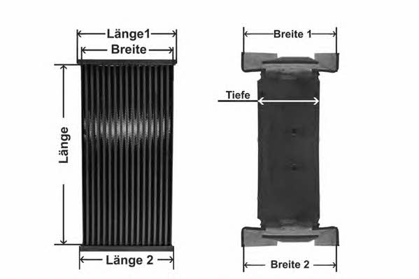 Dasis 680118N Radiator Core, intercooler 680118N: Buy near me in Poland at 2407.PL - Good price!