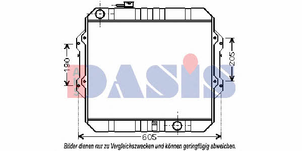 Dasis 210167N Intercooler, charger 210167N: Buy near me in Poland at 2407.PL - Good price!