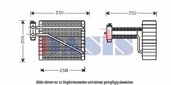 Dasis 820226N Air conditioner evaporator 820226N: Buy near me in Poland at 2407.PL - Good price!