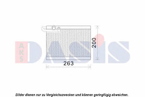 Dasis 820340N Air conditioner evaporator 820340N: Buy near me in Poland at 2407.PL - Good price!