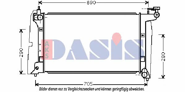 Dasis 212031N Kühler motorkühlung 212031N: Bestellen Sie in Polen zu einem guten Preis bei 2407.PL!