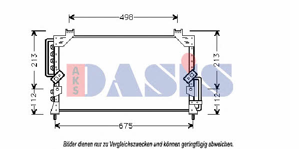 Dasis 212490N Радиатор кондиционера (Конденсатор) 212490N: Отличная цена - Купить в Польше на 2407.PL!