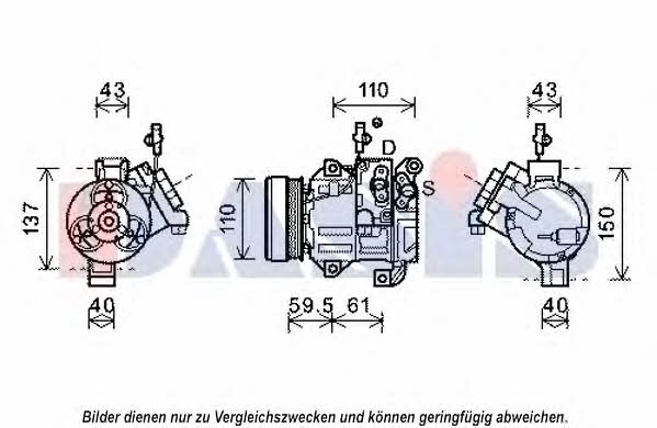 Dasis 852616N Kompressor klimaanlage 852616N: Kaufen Sie zu einem guten Preis in Polen bei 2407.PL!