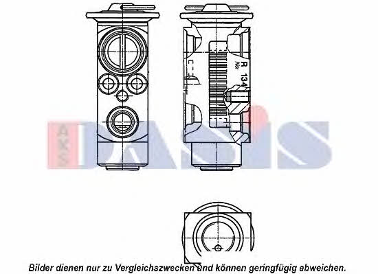 Dasis 840135N Air conditioner expansion valve 840135N: Buy near me in Poland at 2407.PL - Good price!