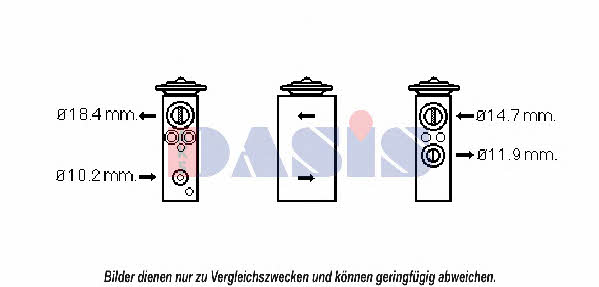 Dasis 840171N Expansionsventil für Klimaanlagen 840171N: Bestellen Sie in Polen zu einem guten Preis bei 2407.PL!