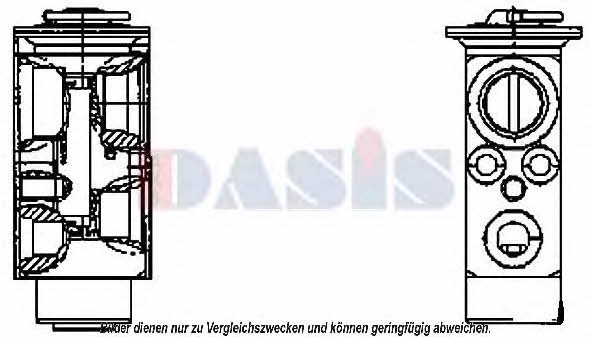 Dasis 840176N Клапан розширювальний кондиціонеру 840176N: Приваблива ціна - Купити у Польщі на 2407.PL!