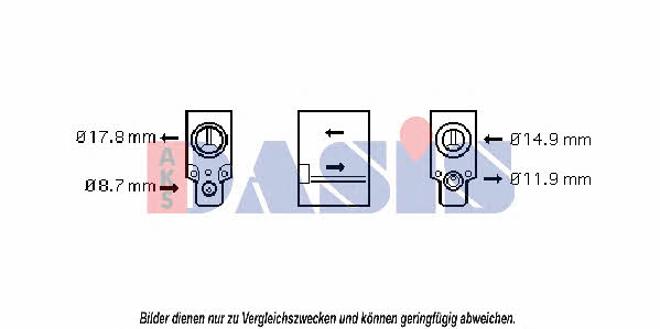 Dasis 840220N Клапан розширювальний кондиціонеру 840220N: Приваблива ціна - Купити у Польщі на 2407.PL!